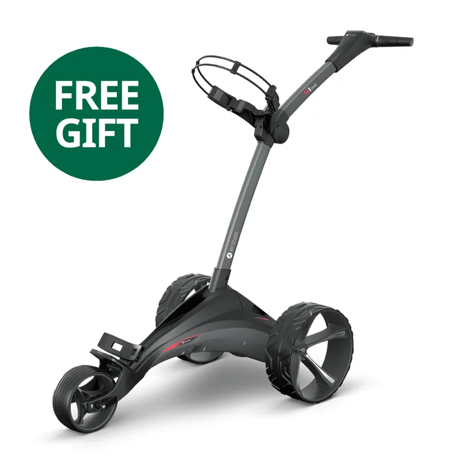 Motocaddy 2025 S1 DHC Standard Lithium Electric Golf Trolley