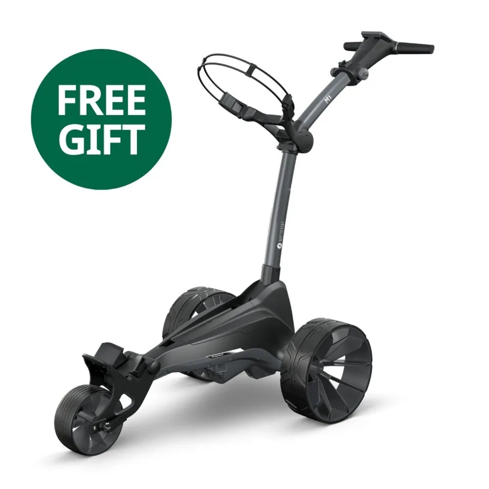 Motocaddy 2026 M1 Standard Lithium Electric Golf Trolley